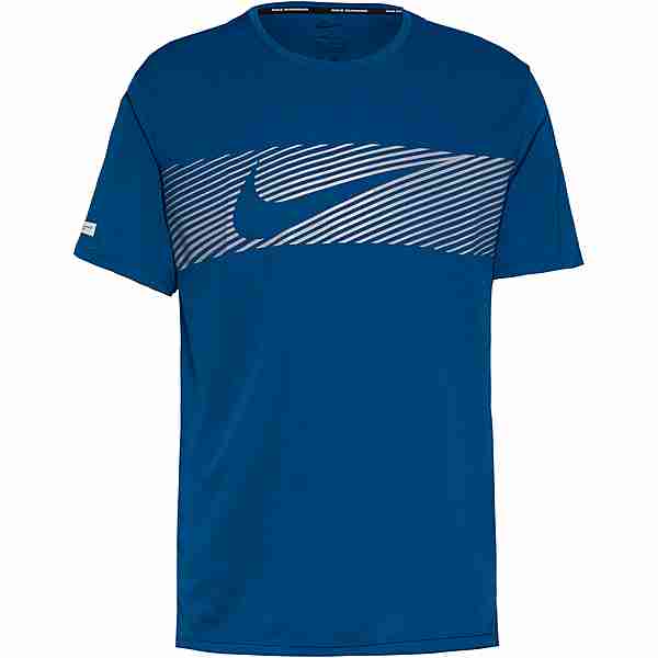 Nike MILER Funktionsshirt Herren court blue-reflective silv