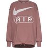 Nike NSW Oversized Sweatshirt Damen - smokey mauve-platinum violet