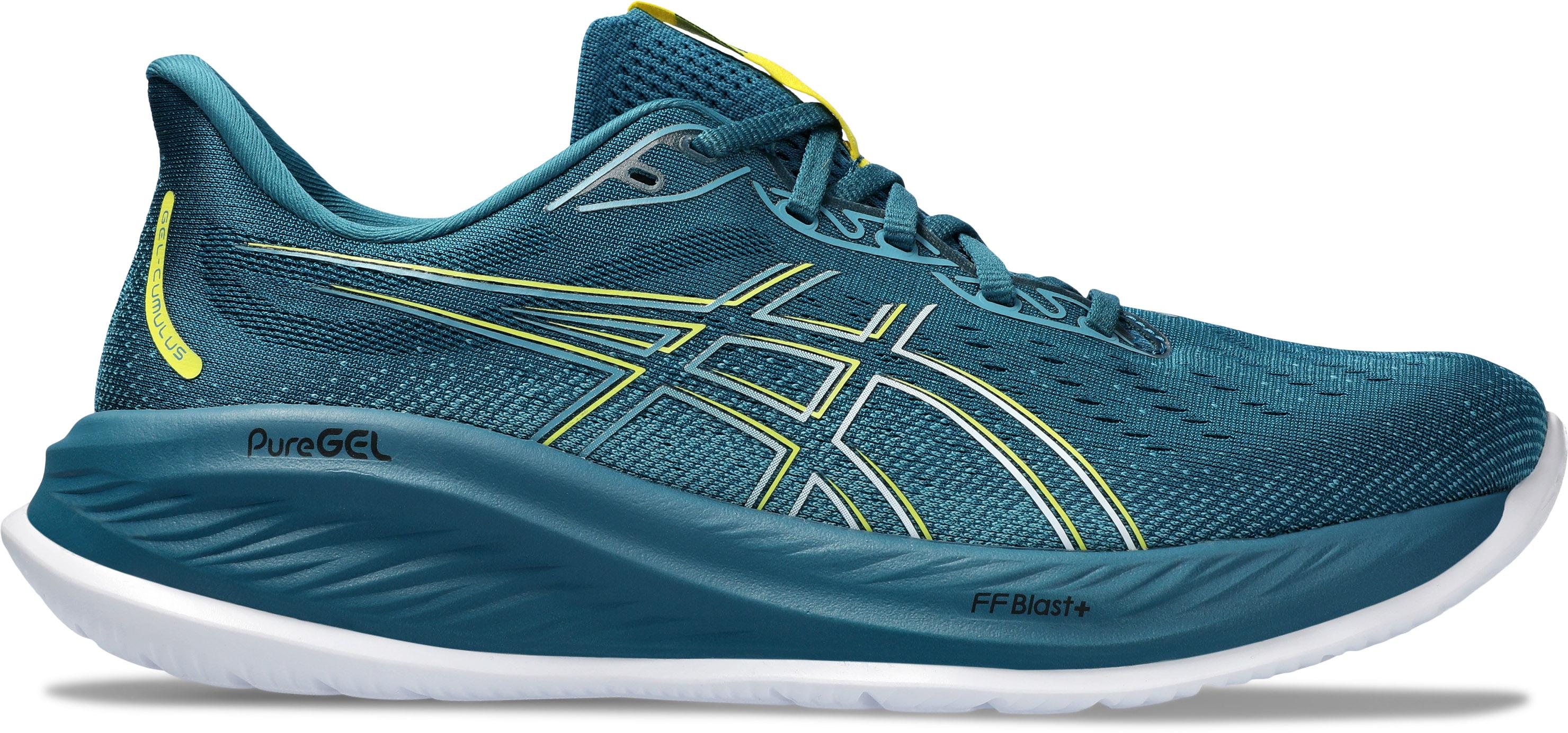 ASICS GEL CUMULUS 26 Laufschuhe Herren evening teal bright yellow im Online Shop von SportScheck kaufen