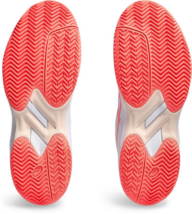 ASICS ASICS GEL-GAME 9 CLAY Tennisschuhe Damen - white-sun coral - 1 | SportScheck