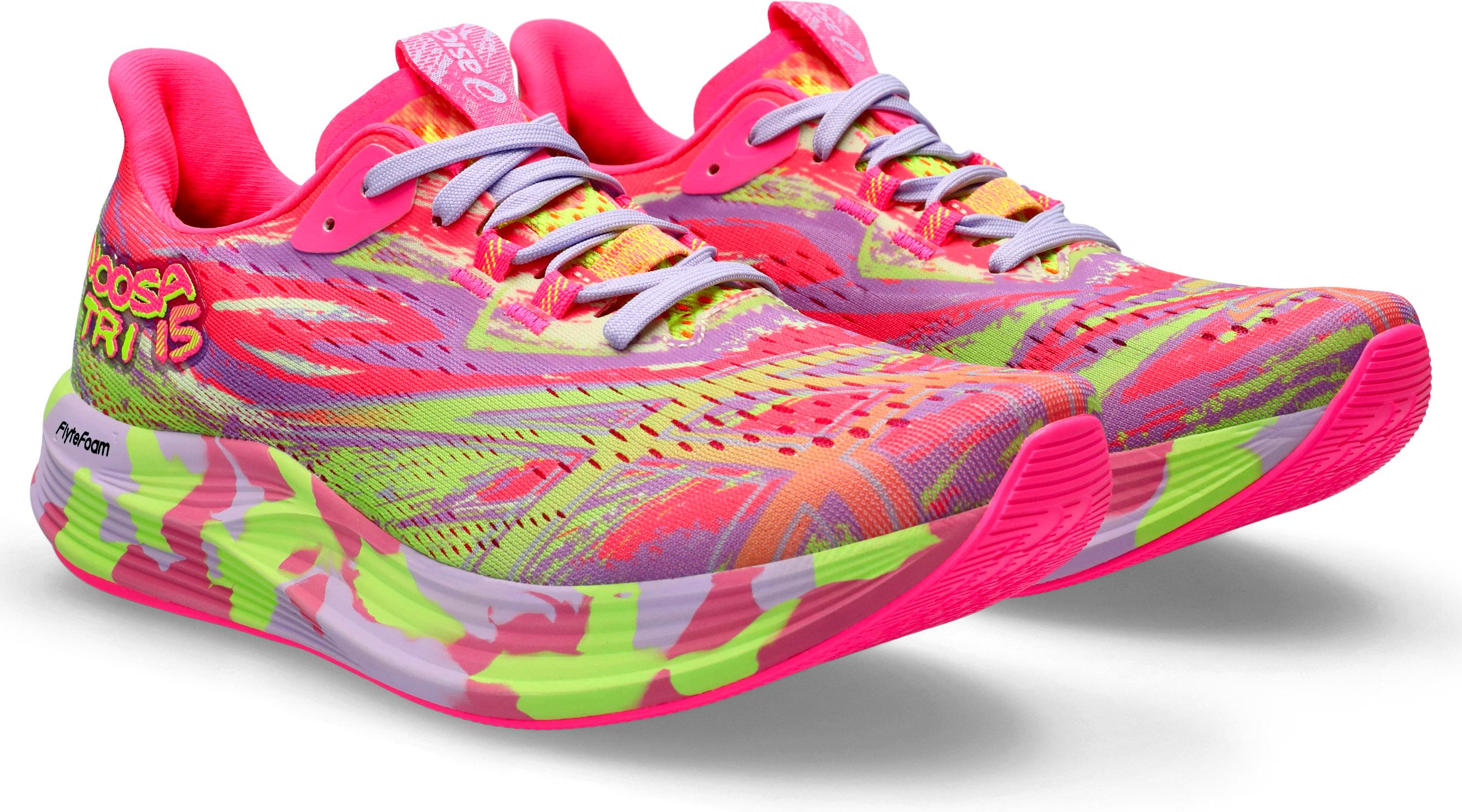 ASICS NOOSA TRI 15 Laufschuhe Damen hot pink safety yellow im Online Shop von SportScheck kaufen