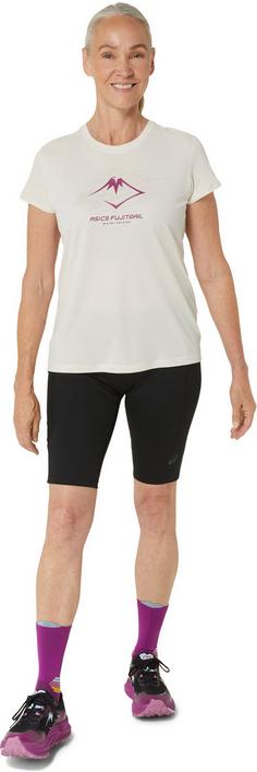 Rückansicht von ASICS FUJITRAIL Funktionsshirt Damen birch