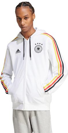 Rückansicht von adidas DFB EM24 Sweatjacke Herren white