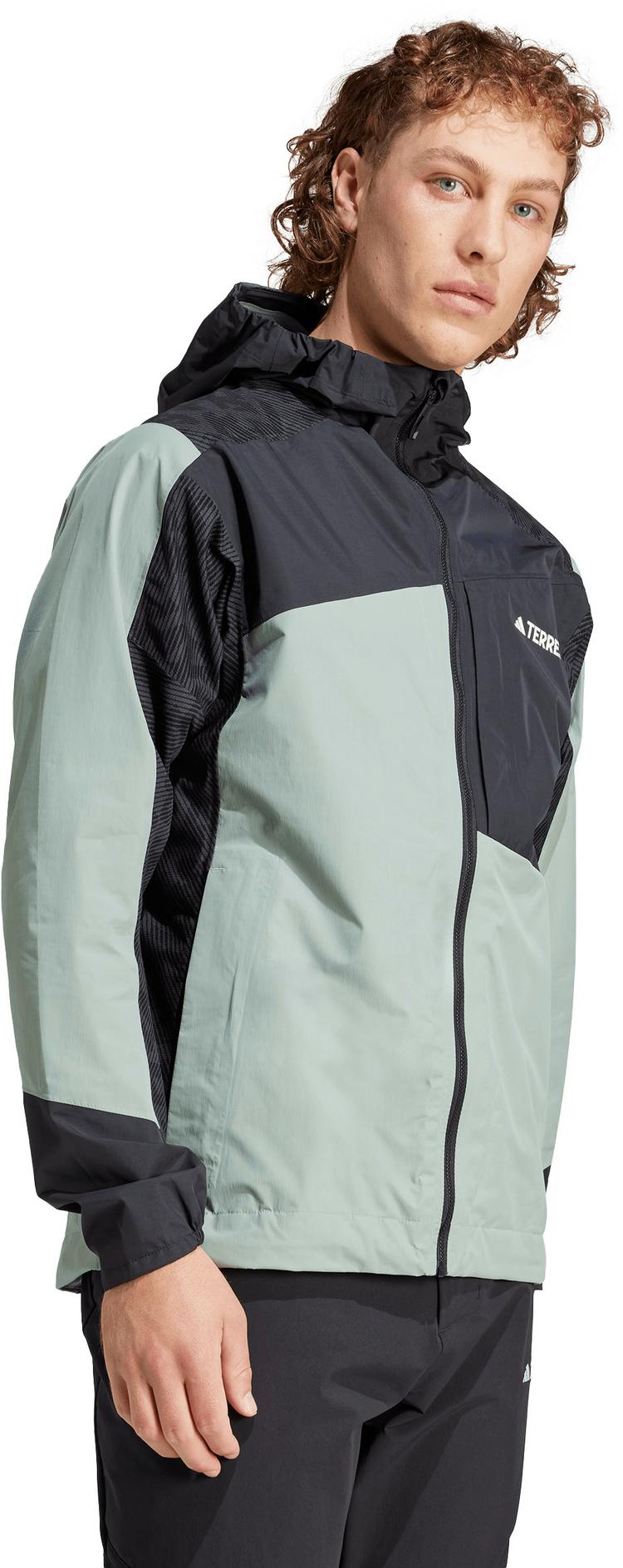 adidas adidas TERREX XPERIOR HYBRID Hardshelljacke Herren - silgrn-black - 2 | SportScheck