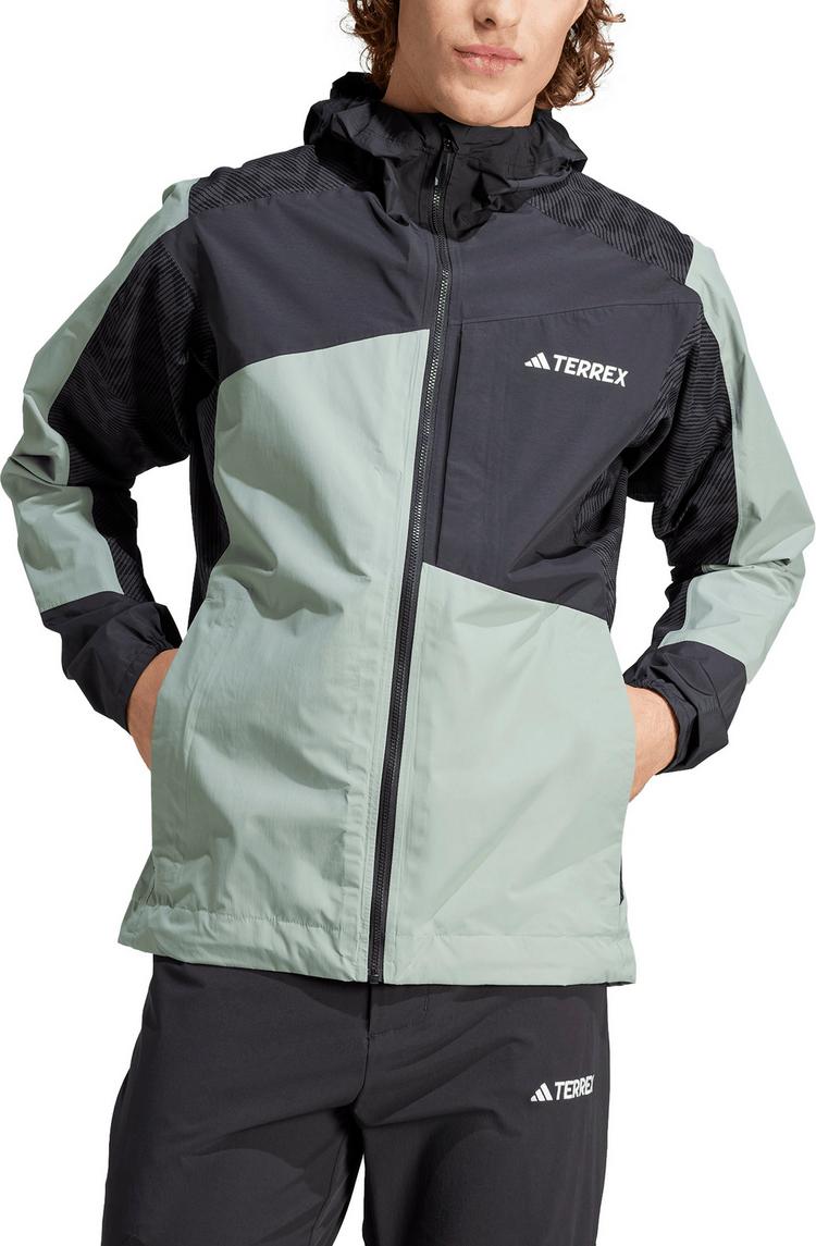 adidas adidas TERREX XPERIOR HYBRID Hardshelljacke Herren - silgrn-black - 4 | SportScheck