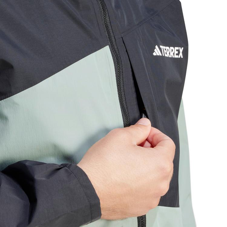 adidas adidas TERREX XPERIOR HYBRID Hardshelljacke Herren - silgrn-black - 6 | SportScheck