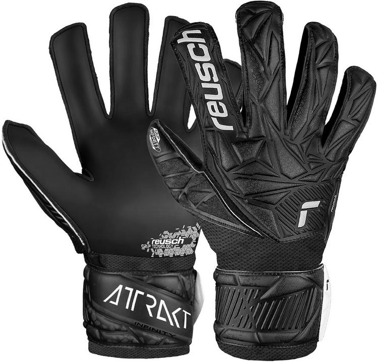 Reusch Reusch ATTRAKT INFINITY JUNIOR Torwarthandschuhe Kinder - black - 0 | SportScheck