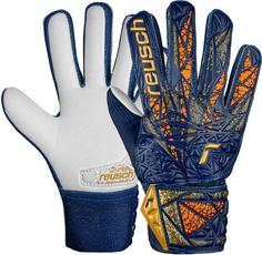 Reusch ATTRAKT STARTER GRIP Torwarthandschuhe premium blue-gold