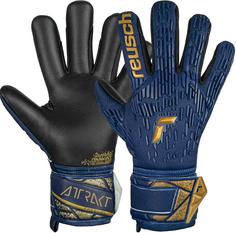 Reusch ATTRAKT FREEGEL SILVER Torwarthandschuhe premium blue-gold-black