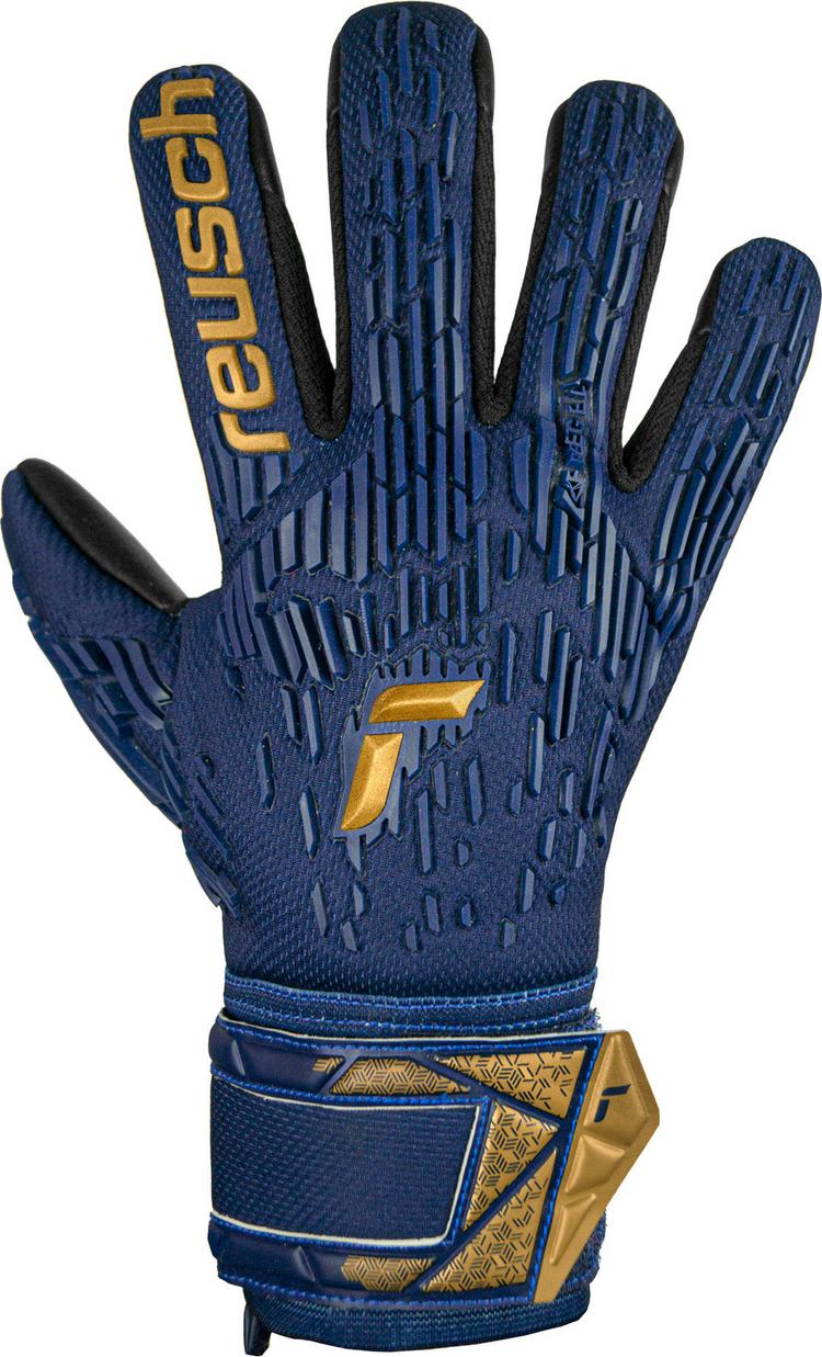 Reusch Reusch ATTRAKT FREEGEL SILVER Torwarthandschuhe - premium blue-gold-black - 0 | SportScheck
