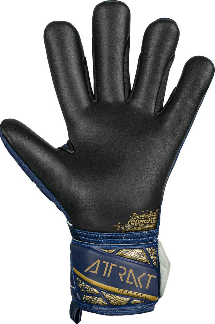Reusch Reusch ATTRAKT FREEGEL SILVER Torwarthandschuhe - premium blue-gold-black - 0 | SportScheck