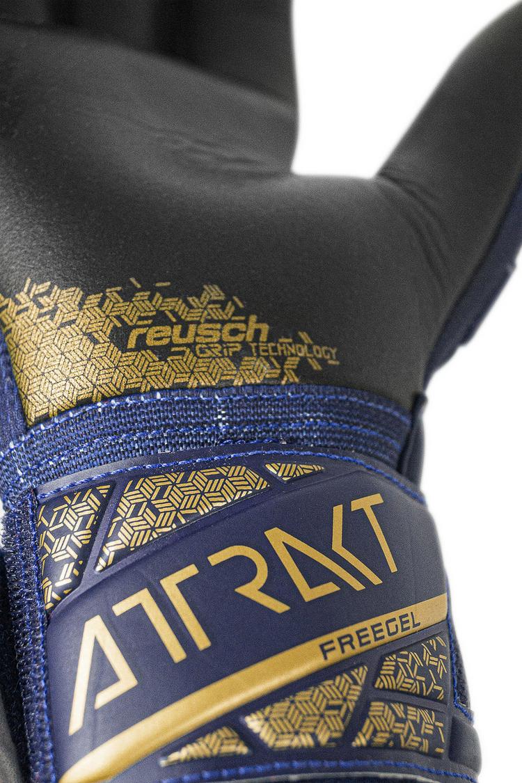 Reusch Reusch ATTRAKT FREEGEL SILVER Torwarthandschuhe - premium blue-gold-black - 2 | SportScheck