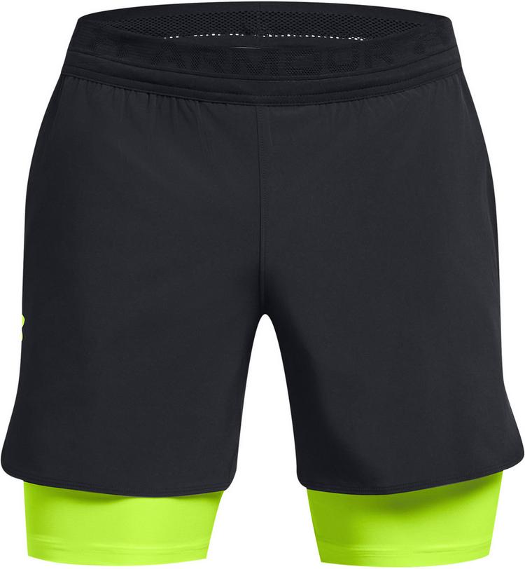 Under Armour Under Armour Peak Funktionsshorts Herren - black-high-vis yellow-high-vis yellow - 0 | SportScheck