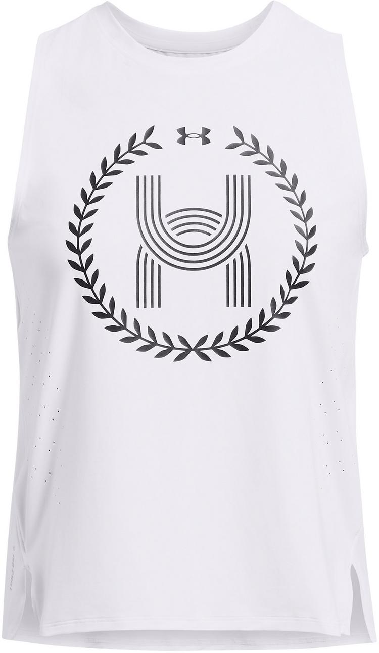 Under Armour Under Armour RUN EVERYWHERE LASER Funktionstank Damen - white black - 0 | SportScheck