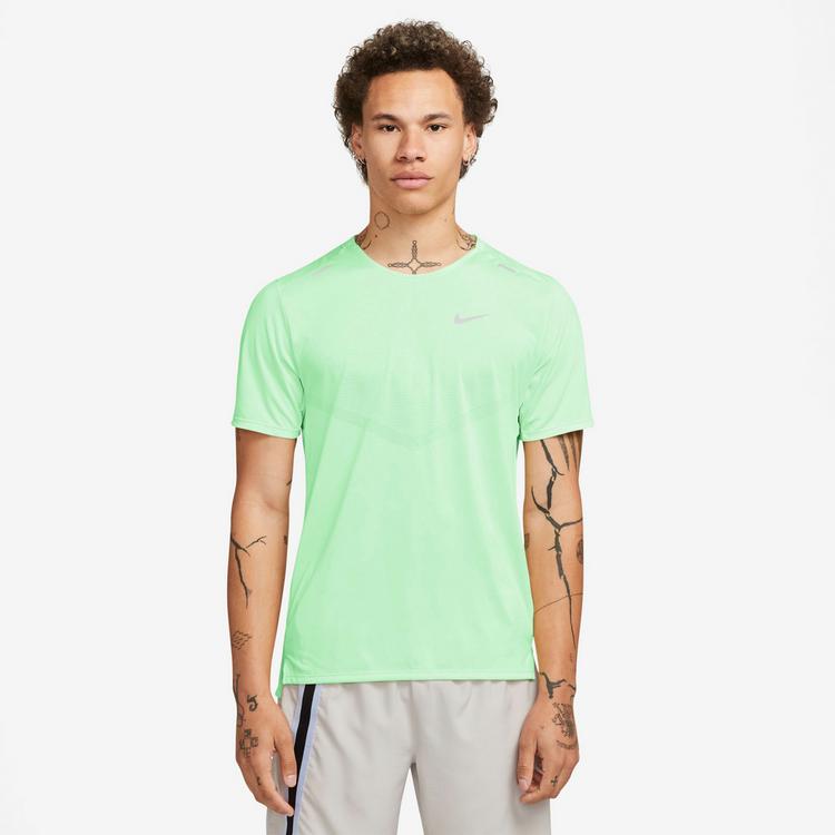 Nike Nike Rise 365 Funktionsshirt Herren - vapor green-reflective silv - 0 | SportScheck