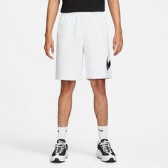 Rückansicht von Nike Sportswear Club Sweathose Herren white-white