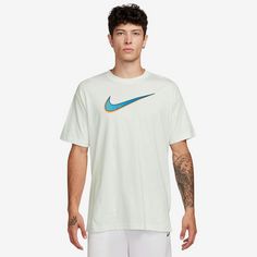 Rückansicht von Nike Signature Lebron James T-Shirt Herren summit white