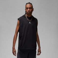 Rückansicht von Nike Jordan Sport Tanktop Herren black-white