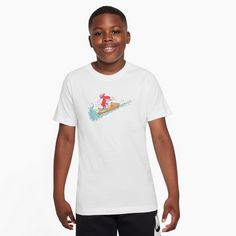 Rückansicht von Nike T-Shirt Kinder white