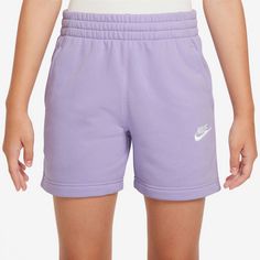 Rückansicht von Nike Club Fleece Shorts Kinder hydrangeas-hydrangeas-white