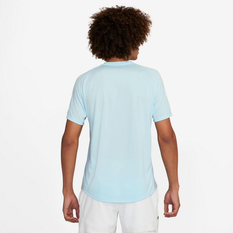 Nike Nike Court Victory Tennisshirt Herren - glacier blue-lt armory blue-black - 1 | SportScheck