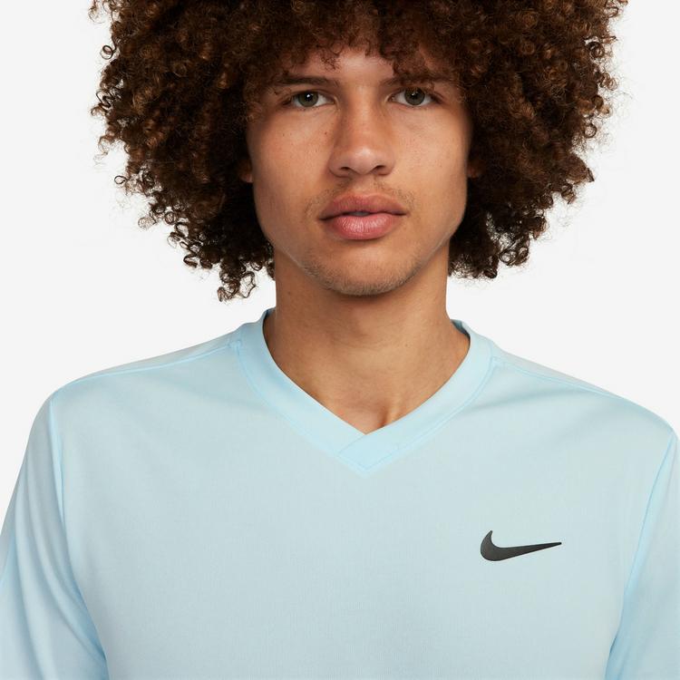Nike Nike Court Victory Tennisshirt Herren - glacier blue-lt armory blue-black - 2 | SportScheck