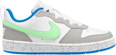 Nike COURT BOROUGH LOW RECRAFT GS Sneaker Kinder light iron ore-vapor green-white-photo blue
