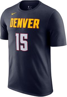 Nike Nikola Jokic Denver Nuggets T-Shirt Herren college navy