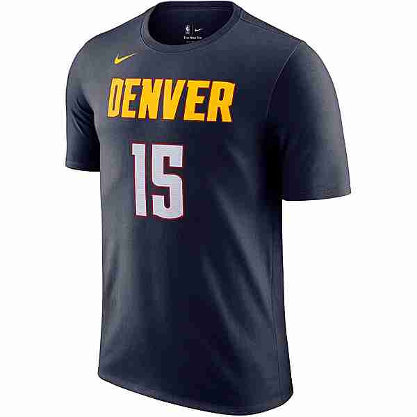 Nike Nikola Jokic Denver Nuggets Fanshirt Herren college navy