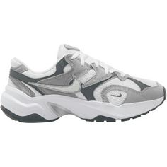 Nike Runinspo Sneaker Damen white-metallic silver-smoke grey-black