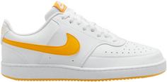 Nike Court Vision Next Nature Sneaker Herren white-university gold