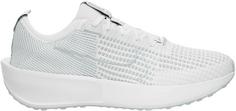 Nike INTERACT RUN Laufschuhe Herren white-pure platinum-wolf grey