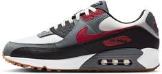 Rückansicht von Nike Air Max 90 Sneaker Herren white-team red-cool grey-black
