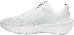 Rückansicht von Nike INTERACT RUN Laufschuhe Herren white-pure platinum-wolf grey