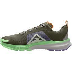Rückansicht von Nike REACT TERRA KIGER 9 Trailrunning Schuhe Herren medium olive-summit white-neutral olive