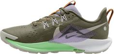 Rückansicht von Nike REACTX PEGASUS TRAIL 5 Trailrunning Schuhe Herren medium olive-anthracite-neutral olive