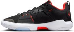 Rückansicht von Nike JORDAN ONE TAKE 5 Basketballschuhe Herren black-habanero red-white-anthracite