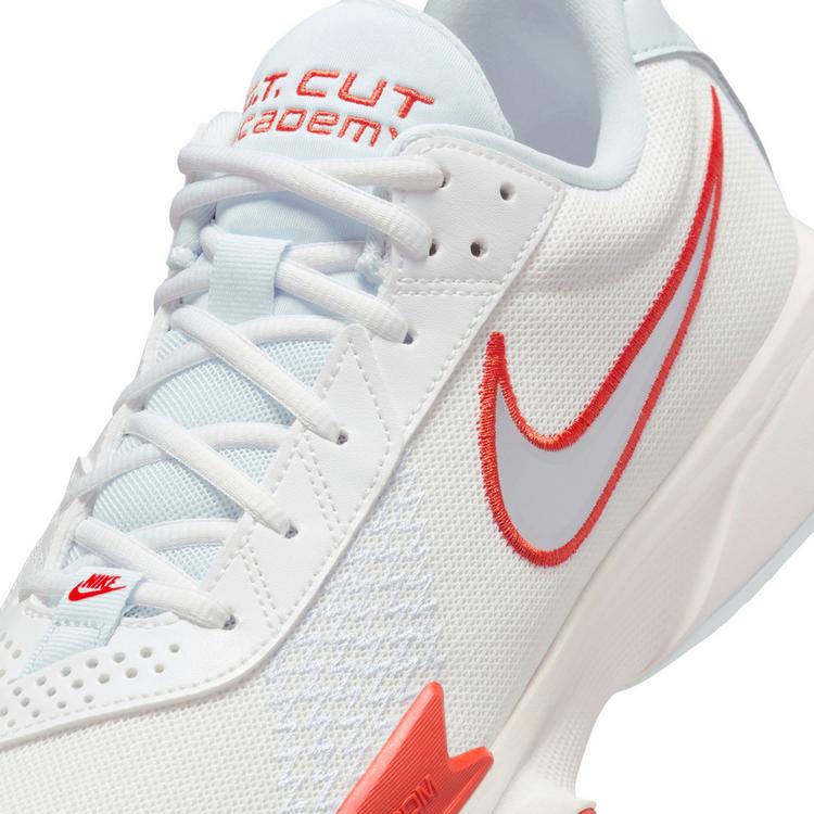 Nike Nike AIR ZOOM G.T. CUT ACADEMY Basketballschuhe Herren - summit white-metallic silver-picante red - 4 | SportScheck