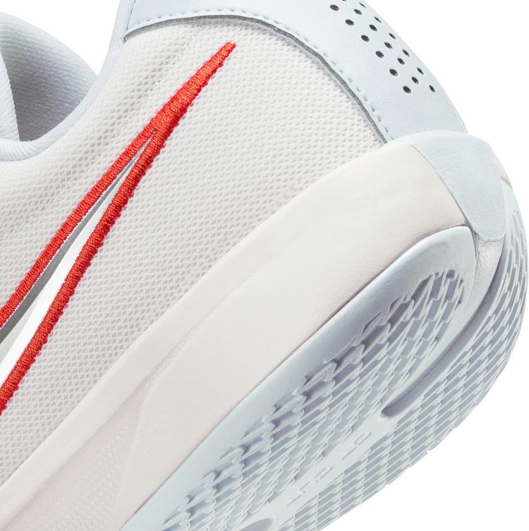 Nike Nike AIR ZOOM G.T. CUT ACADEMY Basketballschuhe Herren - summit white-metallic silver-picante red - 5 | SportScheck