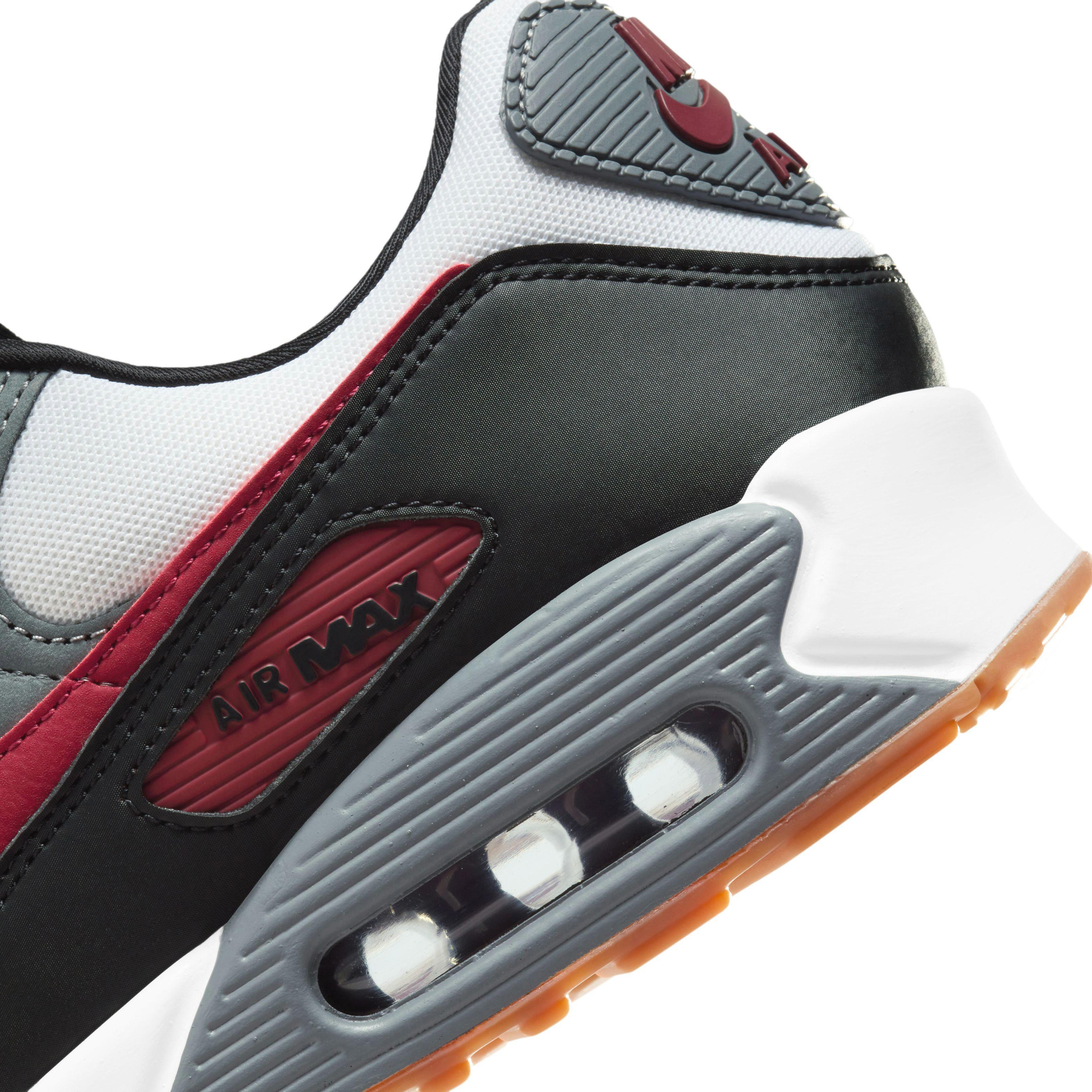 Nike Air Max 90 Sneaker Herren white team red cool grey black im Online Shop von SportScheck kaufen