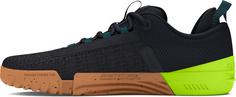 Rückansicht von Under Armour TriBase Reign 6 Fitnessschuhe Herren black-circuit teal-white