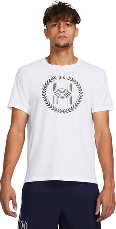 Rückansicht von Under Armour RUN EVERYWHERE Funktionsshirt Herren white-castlerock-castlerock