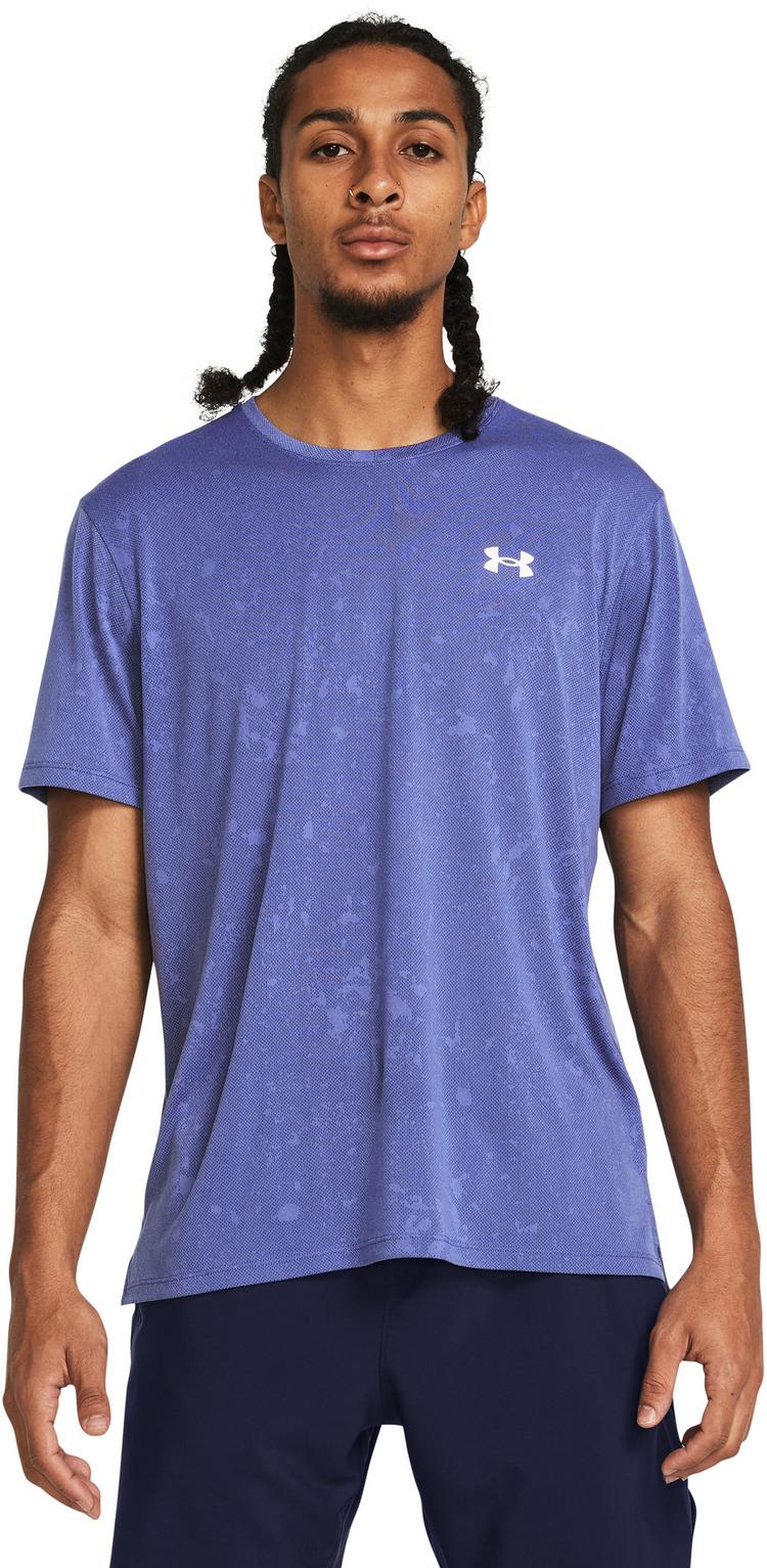 Under Armour Under Armour STREAKER SPLATTER Funktionsshirt Herren - starlight-downpour gray-reflective - 0 | SportScheck
