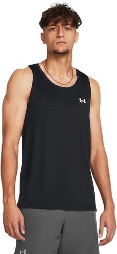 Rückansicht von Under Armour STREAKER Funktionstank Herren black-reflective