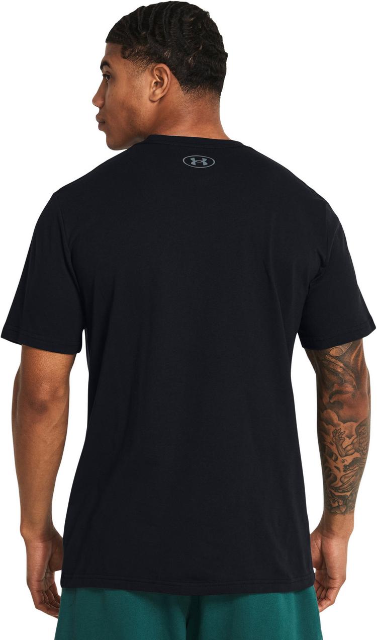 Under Armour Under Armour Wordmark Funktionsshirt Herren - black-white - 1 | SportScheck