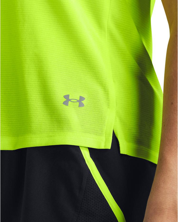 Under Armour Under Armour Streaker Funktionsshirt Damen - high-vis yellow-reflective - 2 | SportScheck
