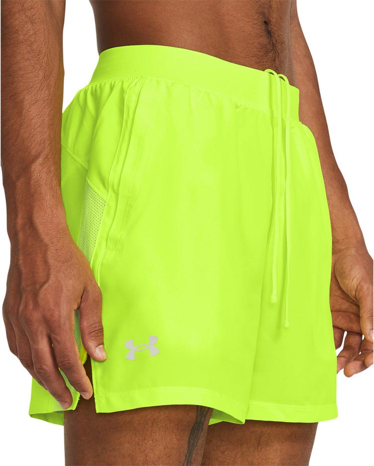 Under Armour Under Armour LAUNCH Laufshorts Herren - high-vis yellow-high-vis yellow - reflective - 3 | SportScheck