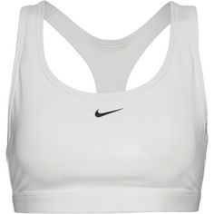 Nike Swoosh Sport-BH Damen white-black