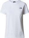 The North Face SIMPLE DOME T-Shirt Damen - tnf white