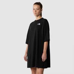 Rückansicht von The North Face Essential Jerseykleid Damen tnf black